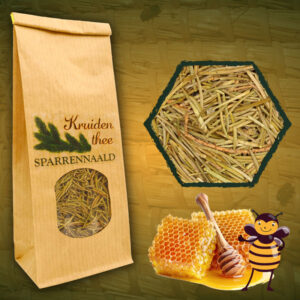 Thee van dennennaalden of sparrennaalden is bekend als erg gezonde biologische thee. Bestel sparrennaaldenthee online of kom het in de winkel kopen